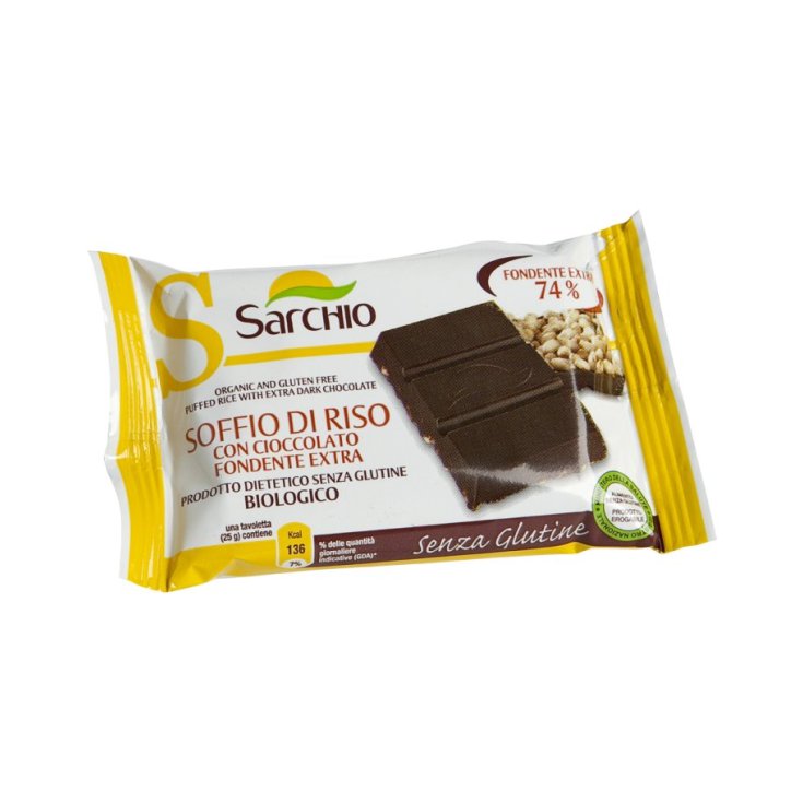 Sarchio Barr Bio Monoporcion Arroz y Choc Negro 25g