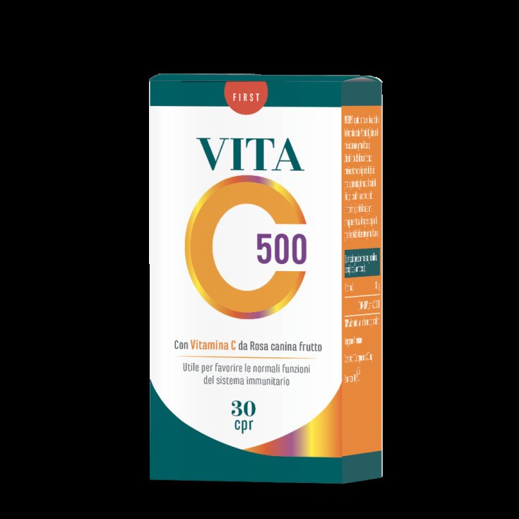 ErbaVita Vita C 500 Food Supplement 30 Tablets