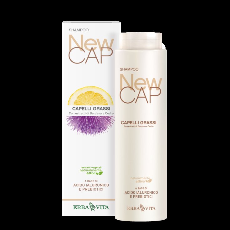 ErbaVita NewCap Line New Cap Shampoo for Oily Hair 250ml