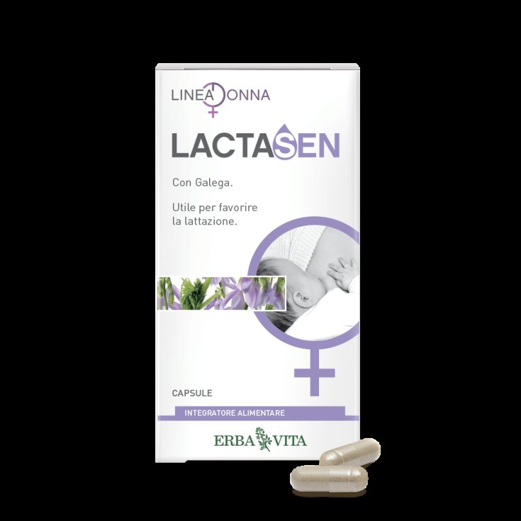 ErbaVita Woman Line Lactasen Food Supplement 45 Tablets