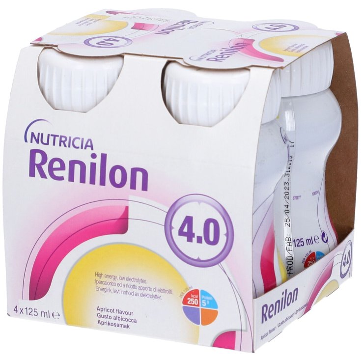 Renilon 4.0 Apricot Nutricia 4x125ml