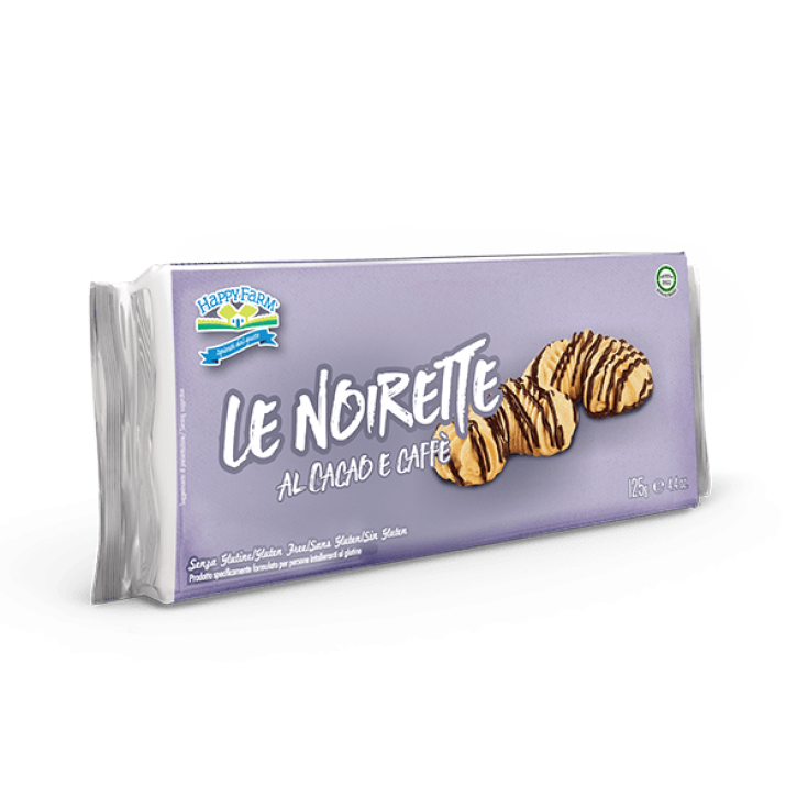 Happy Farm Le Noirette Gluten Free With Chocolate And Coffee 125g