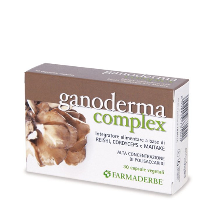 Farmaderbe Ganoderma Complex Food Supplement 30 Tablets