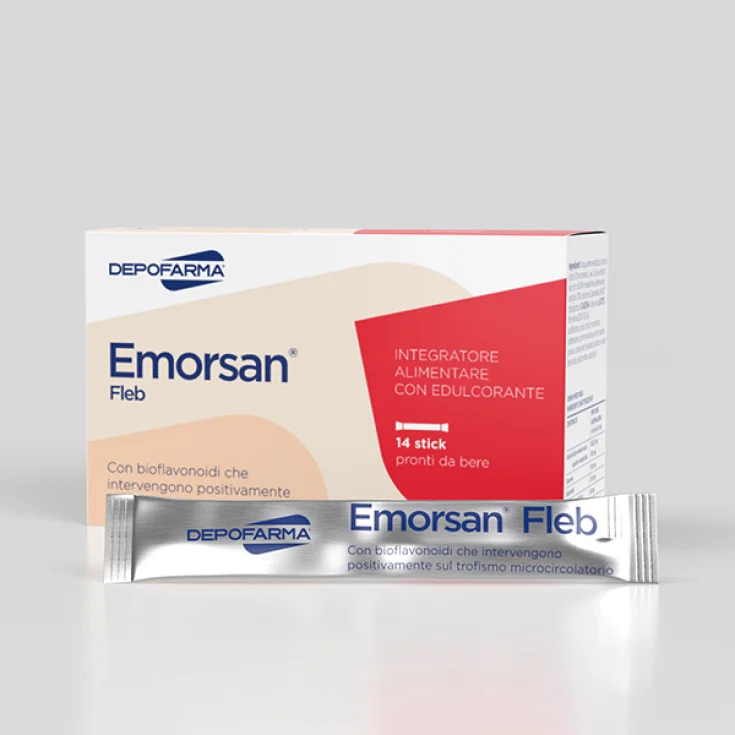 Depofarma Emorsan Fleb 14 Sachets In Stick 15ml