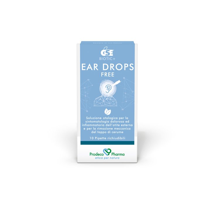 GSE EAR DROPS FREE Prodeco Pharma10 Resealable Pipettes 0.3ml