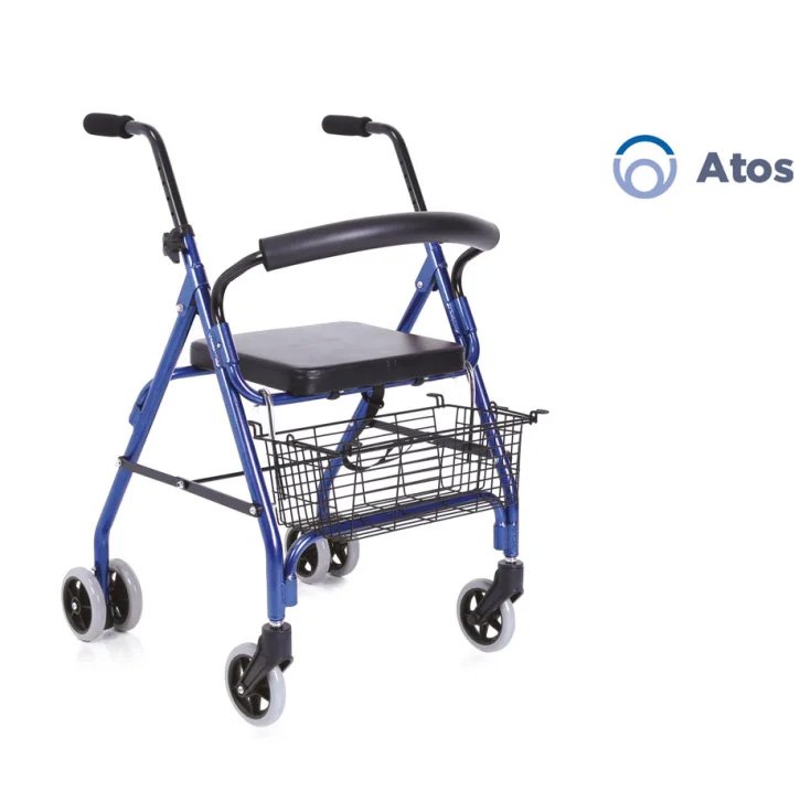 Rollator Steel 4 Ruo Blue