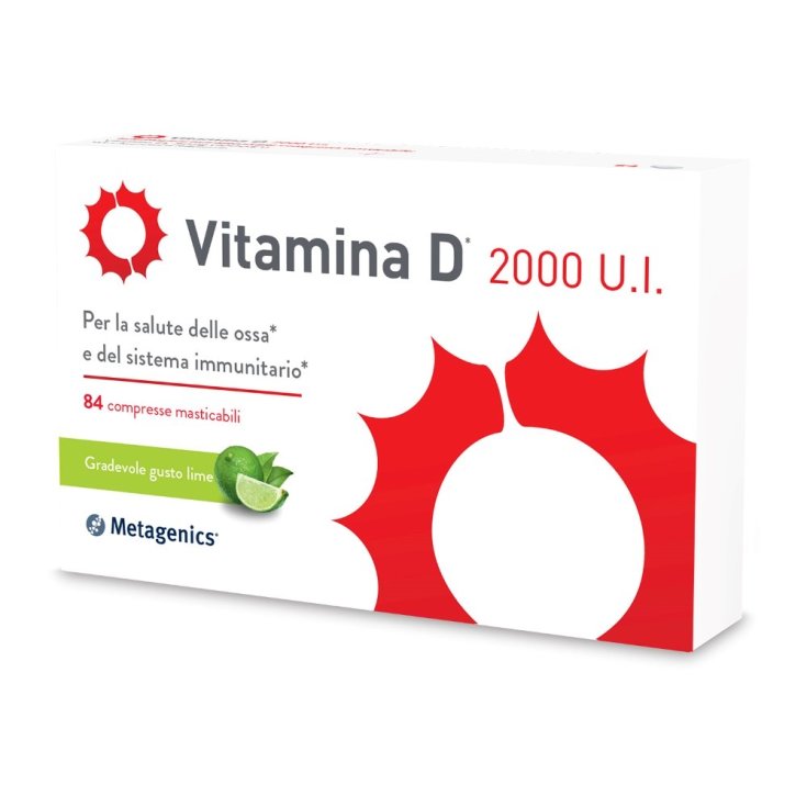 Vitamin D 2000 IU Metagenics ™ 84 Chewable Tablets
