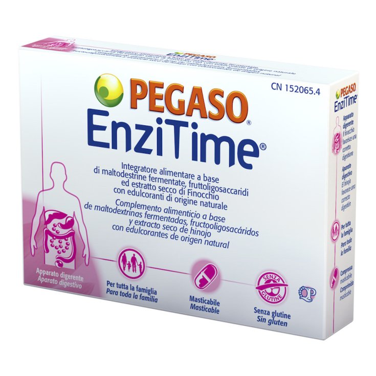 Pegaso® EnziTime® Food Supplement 24 Chewable Tablets