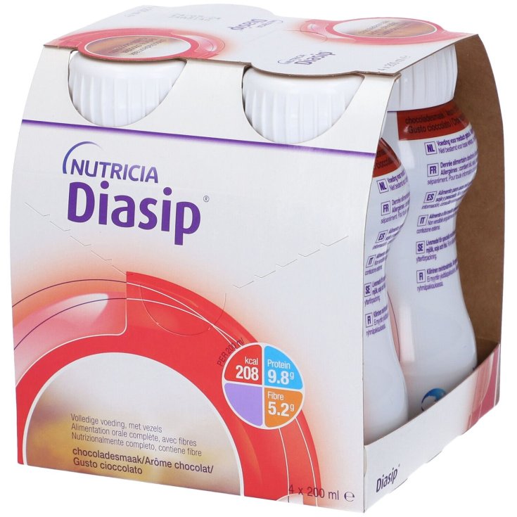 Diasip Nutricia Chocolate Taste 4x200ml