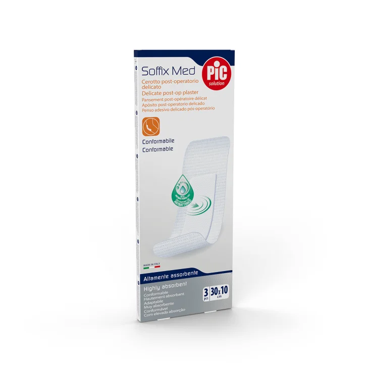 Pic Soffix Med Sterile Patch 30x10 3 Pieces