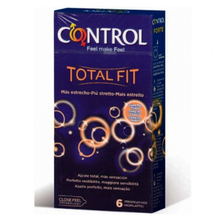 Control Total Fit Condoms 6 Pieces