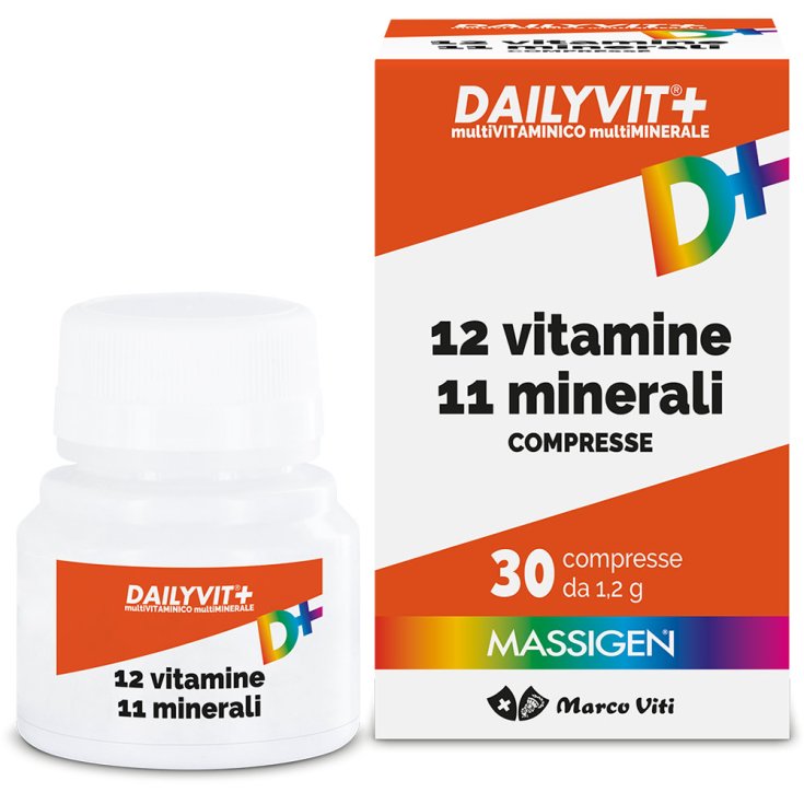 12 Vitamins 11 Minerals DAILYVIT + 30 Tablets