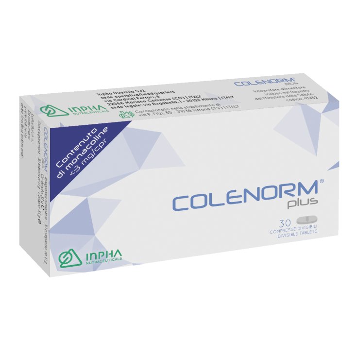 Colenorm Plus Food Supplement 30 Divisible Tablets
