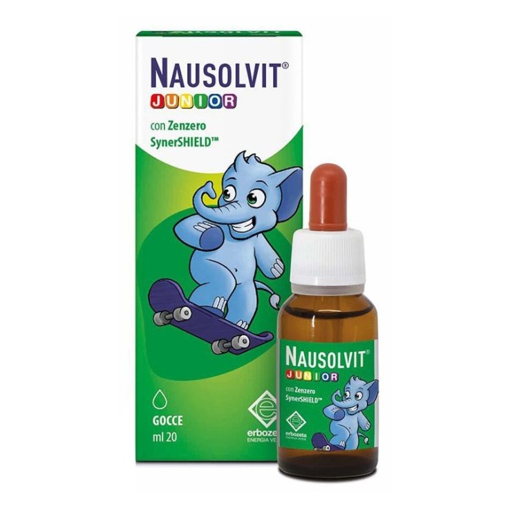 Erbozeta Nausolvit Junior Food Supplement Drops 20ml