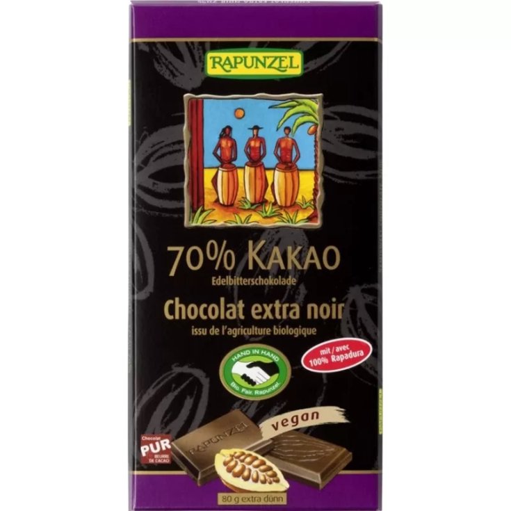 Rapunzel Chocolate Fond 70%