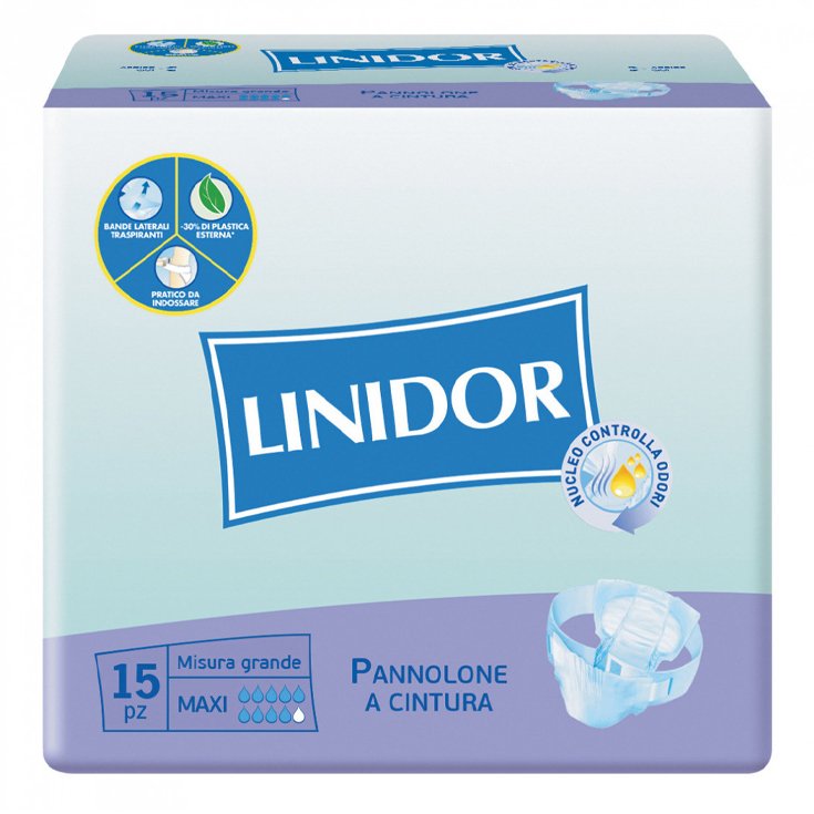 Perfect Care Linidor Belt Pads Large Size Maxi 15 Pieces