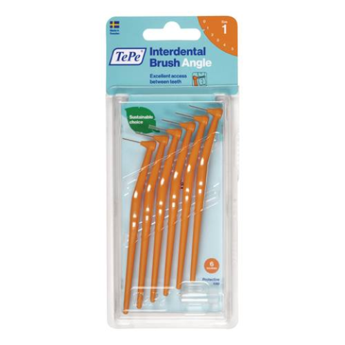 Angle ™ Orange Brush 0.45 Tepe 6 Pieces - Loreto Pharmacy