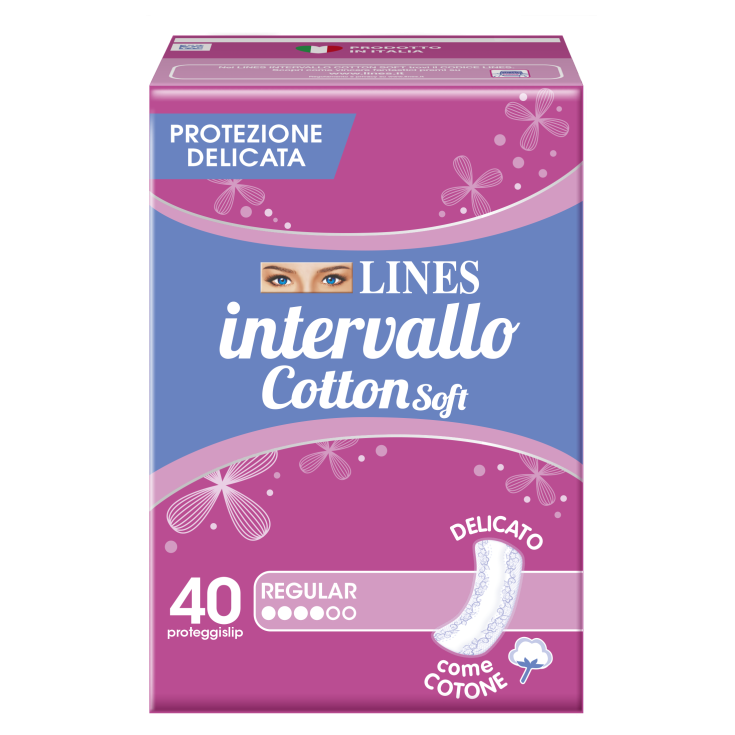 Lines Intervallo Sensitive 40 + 4 Panty liners