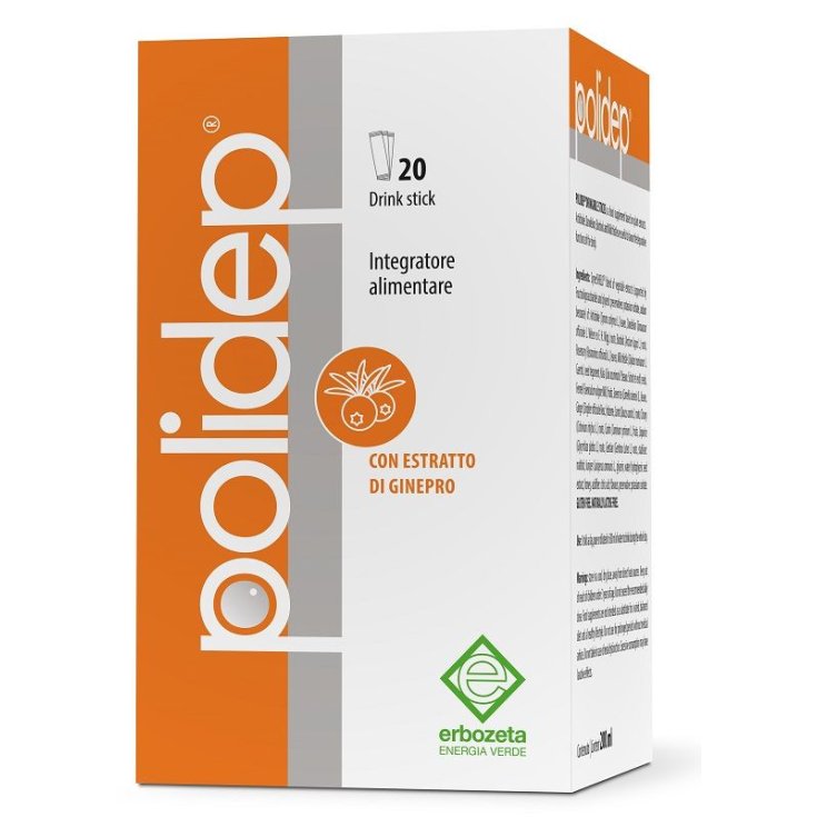 Erbozeta Polidep Food Supplement 20 Stick 10ml