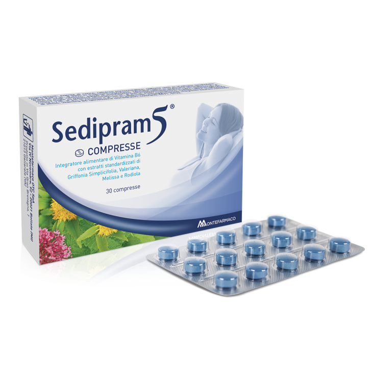 Sedipram 5® MONTEFARMACO 30 Tablets