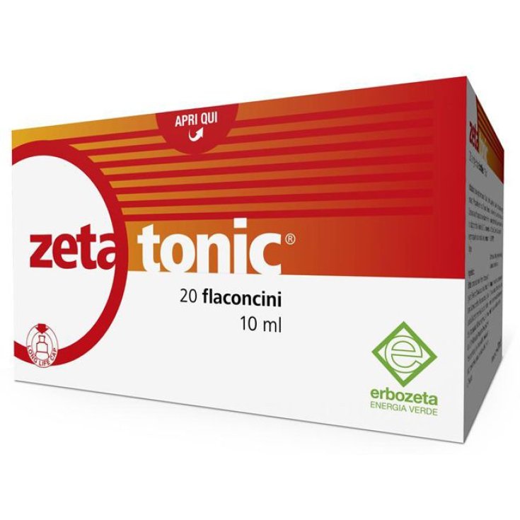 Erbozeta Zeta Tonic Food Supplement 20 Vials 10ml