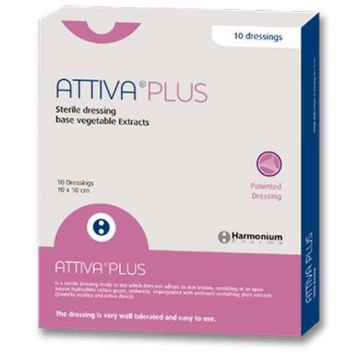 Attiva Plus 10x10 N / adher 10pcs