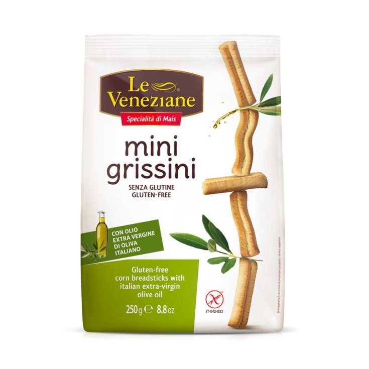 Le Veneziane Mini Breadsticks Gluten Free 250g