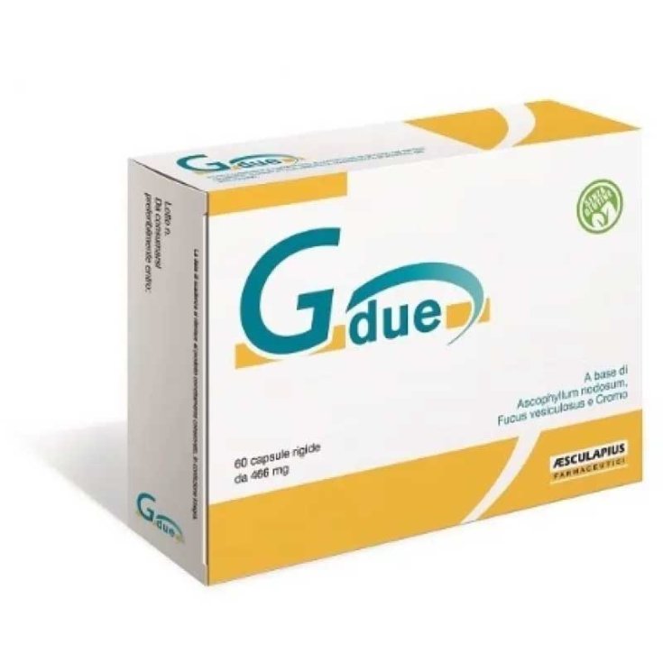 Aesculapius Farmaceutici Gdue Food Supplement 60 Capsules