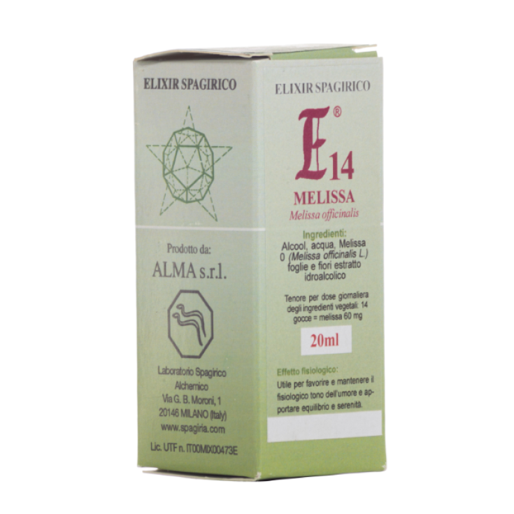 E14a Lemon Balm 20ml