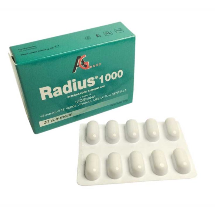 Actifort Group Radius 1000 Food Supplement 20 Tablets