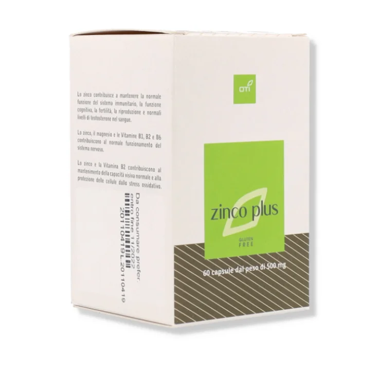Zinc Plus OTI 60 Capsules of 400mg