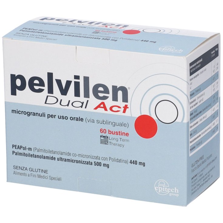 Epitech Group Pelvilen Dual Act Food Supplement 60 Sachets