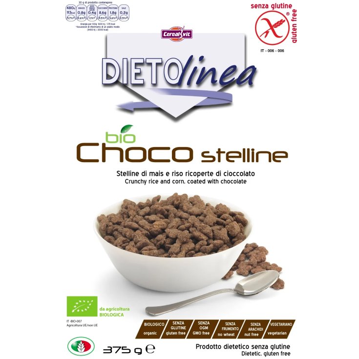 Dietolinea Bio Choco Steline Gluten Free 375g