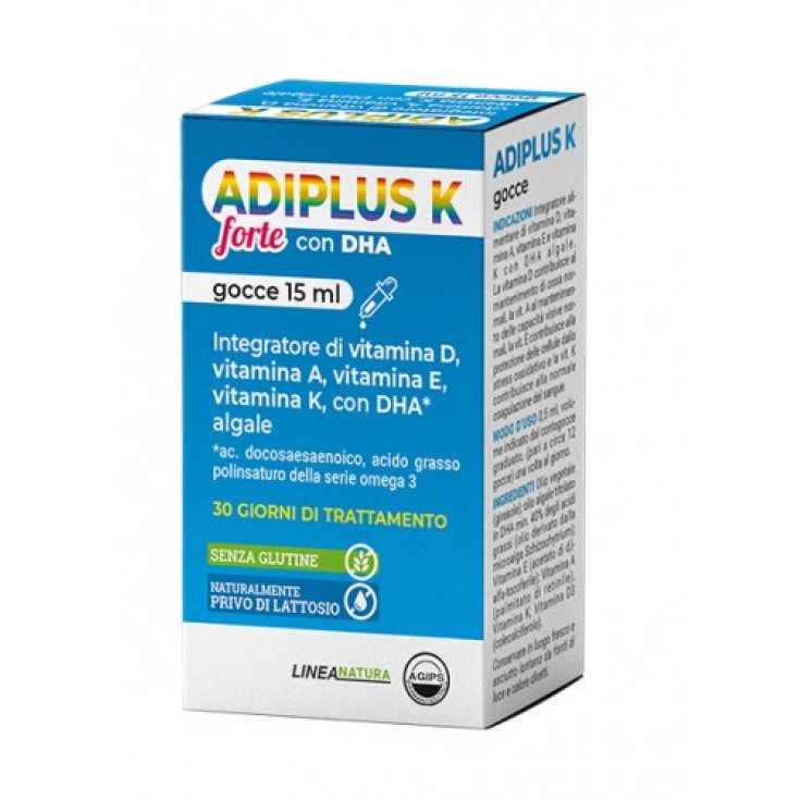 Adiplus K Forte With DHA Drops Food Supplement 15ml