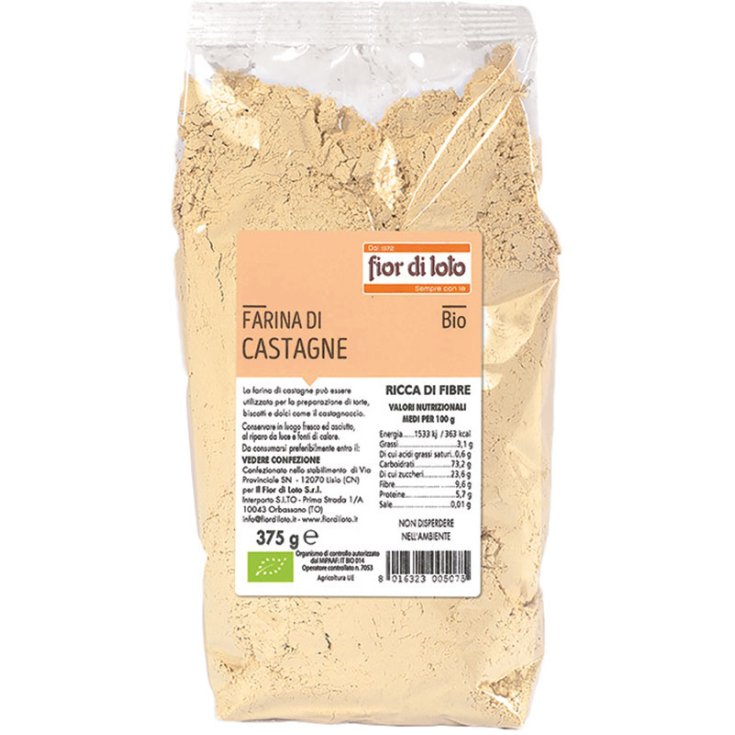 Il Fior Di Loto Organic Chestnut Flour 375g