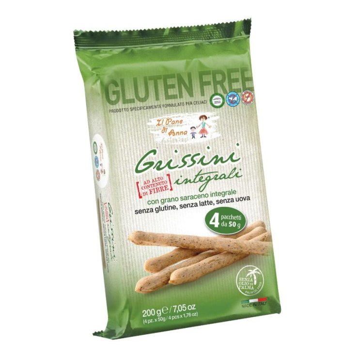 Il Pane Di Anna Wholemeal Gluten Free Breadsticks 200g