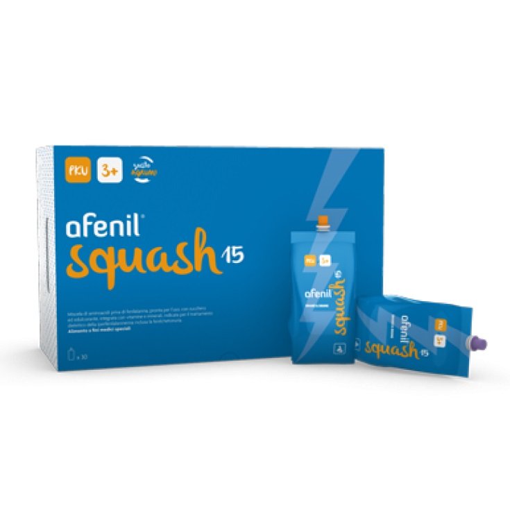 Afenil Squash 15 Forest Fruits MEDIFOOD 30 Resealable Sachets