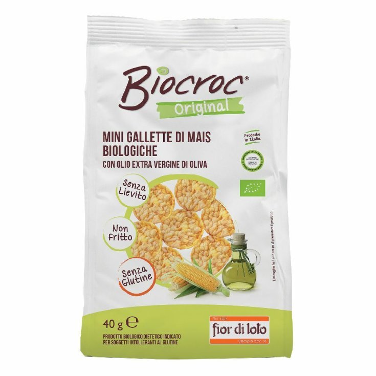 Biocroc Original Mini Organic Corn Cakes 40g