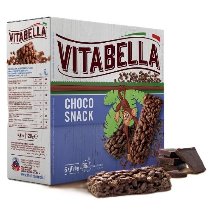 Vitabella Choco Snack Gluten Free Cereal Bars 6 Pieces 120g