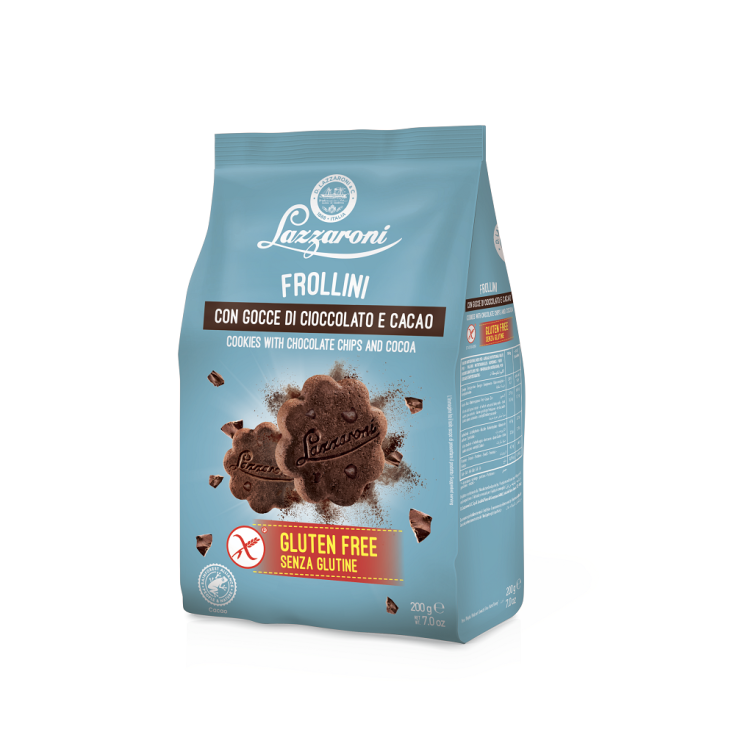 Lazzaroni Biscuits With Cocoa And Chocolate Drops Gluten Free 200g