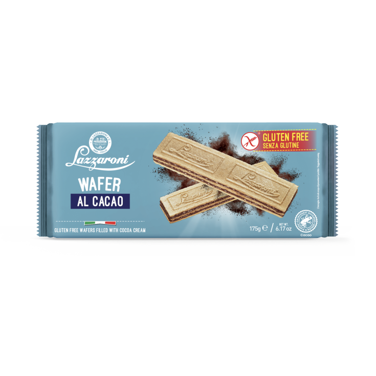 Lazzaroni Wafers With Cocoa Gluten Free 175g