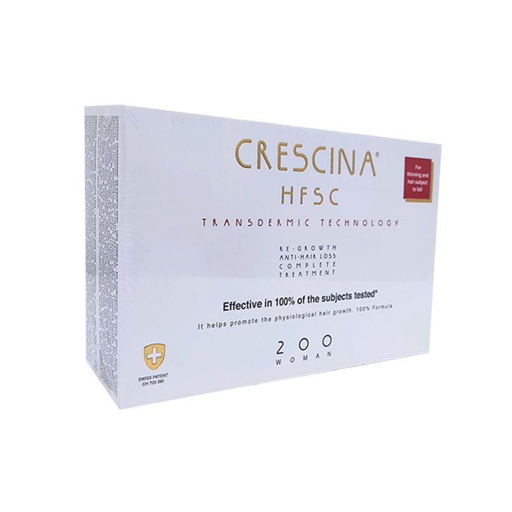 Labo Crescina HFSC New Formula Retard 200 Woman Complete Treatment 20 + 20 Vials
