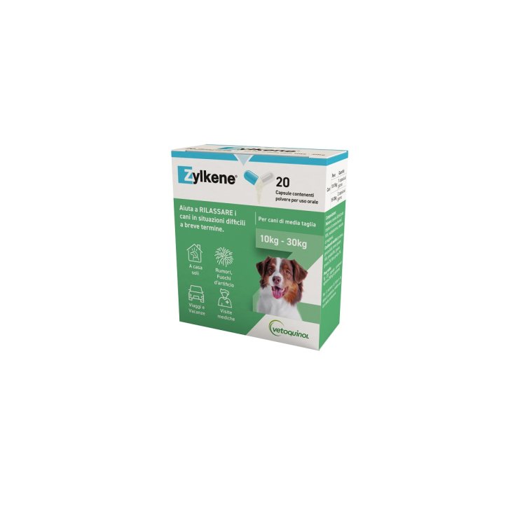 Zylkene® Dogs (10-15Kg) Vétoquinol 20 Tablets 225mg