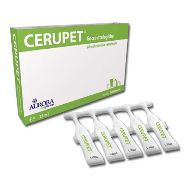 Cerupet Otological Drops Veterinary Use 5 Vials