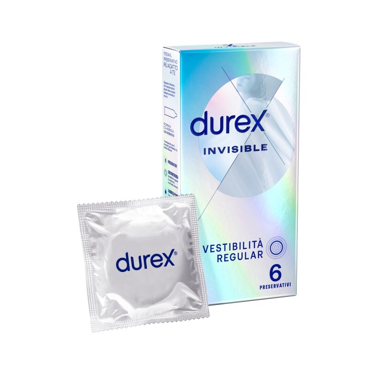 Invisible Durex 6 Condoms
