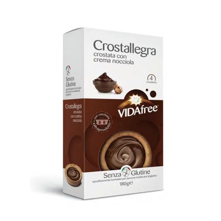 Vidafree Crostallegra Hazelnut Cream Gluten Free 180g