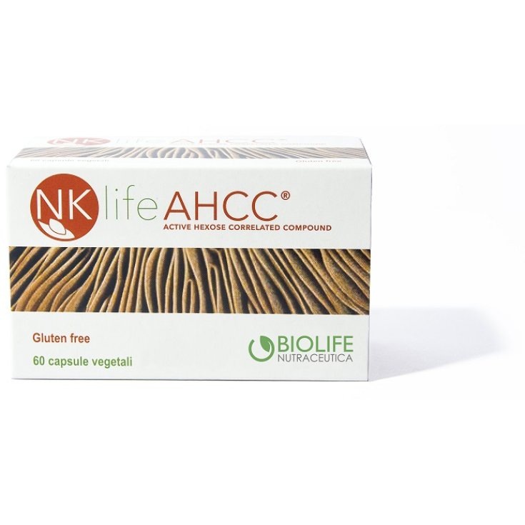NK Life AHCC Food Supplement 60 Tablets