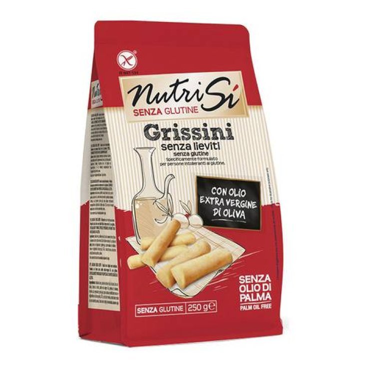 NutriSì Breadsticks Without Yeast Gluten Free 250g