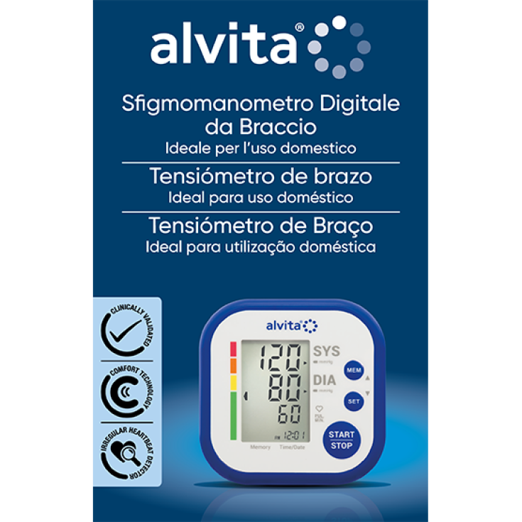 Advanced Alvita Upper Arm Sphygmomanometer