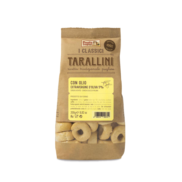 Puglia Sapori Taralli Taste Extra Virgin Olive Oil 250g